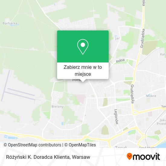 Mapa Różyński K. Doradca Klienta