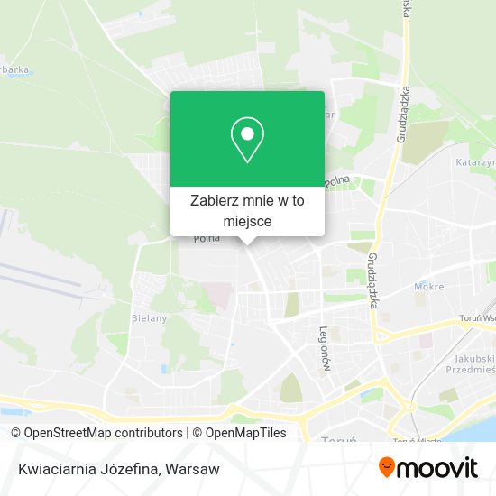 Mapa Kwiaciarnia Józefina