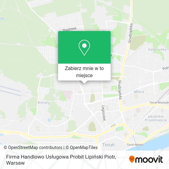 Mapa Firma Handlowo Usługowa Probit Lipiński Piotr