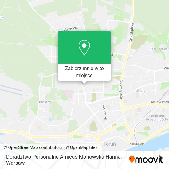 Mapa Doradztwo Personalne Amicus Klonowska Hanna