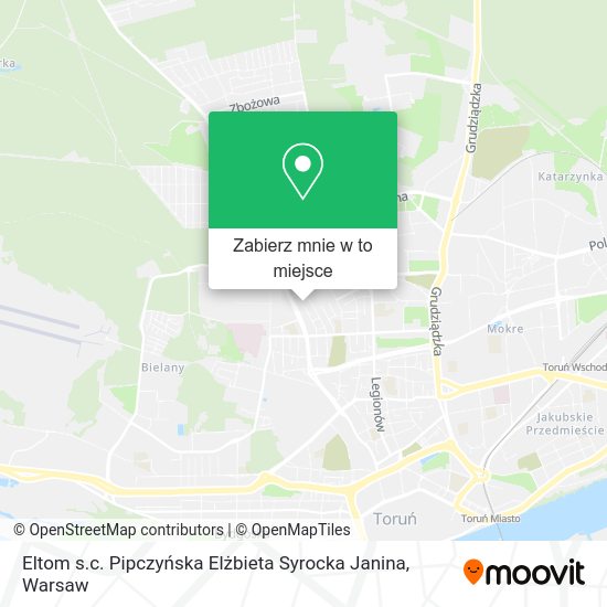 Mapa Eltom s.c. Pipczyńska Elżbieta Syrocka Janina