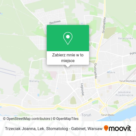 Mapa Trzeciak Joanna, Lek. Stomatolog - Gabinet