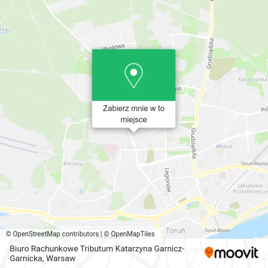 Mapa Biuro Rachunkowe Tributum Katarzyna Garnicz-Garnicka