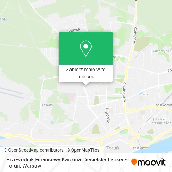 Mapa Przewodnik Finansowy Karolina Ciesielska Lanser - Torun