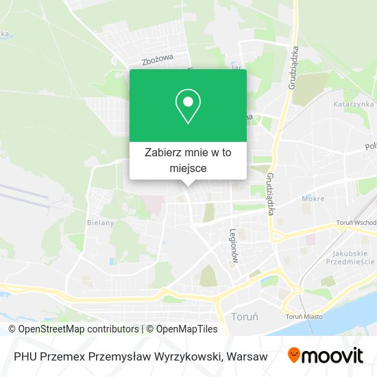 Mapa PHU Przemex Przemysław Wyrzykowski