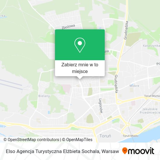 Mapa Elso Agencja Turystyczna Elżbieta Sochala