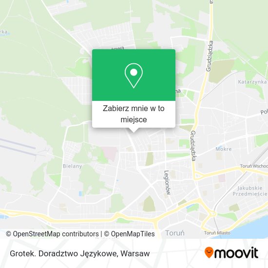 Mapa Grotek. Doradztwo Językowe