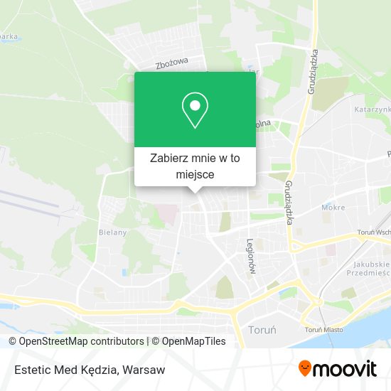 Mapa Estetic Med Kędzia