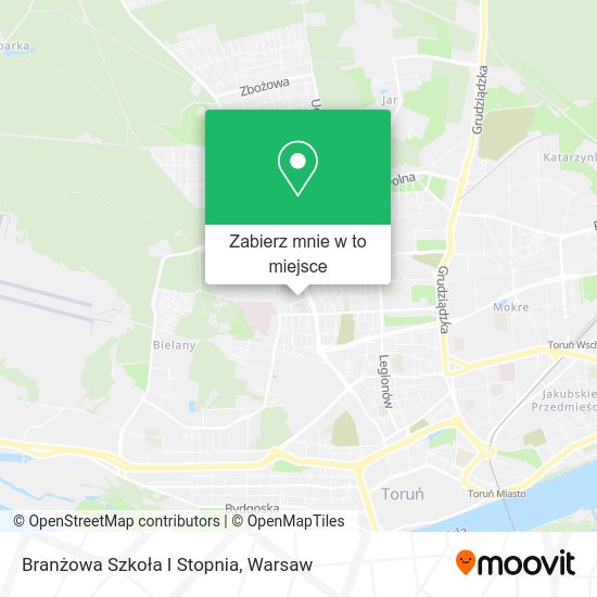 Mapa Branżowa Szkoła I Stopnia