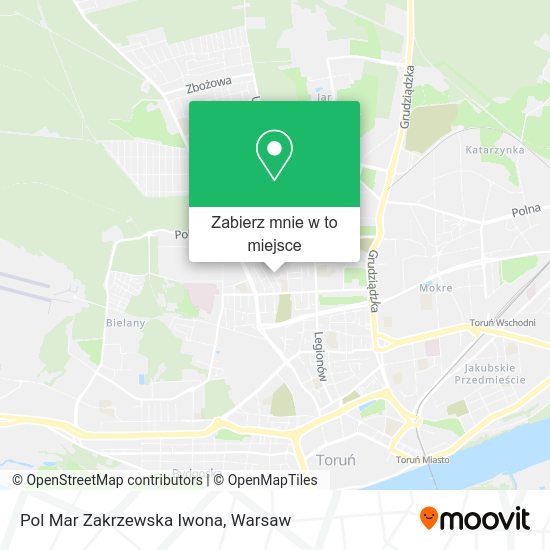 Mapa Pol Mar Zakrzewska Iwona