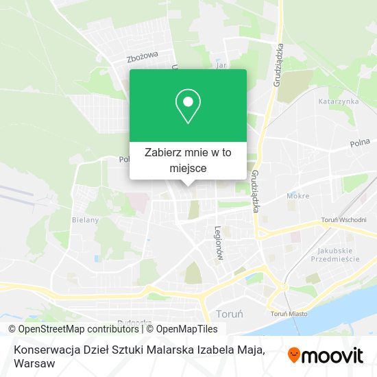 Mapa Konserwacja Dzieł Sztuki Malarska Izabela Maja