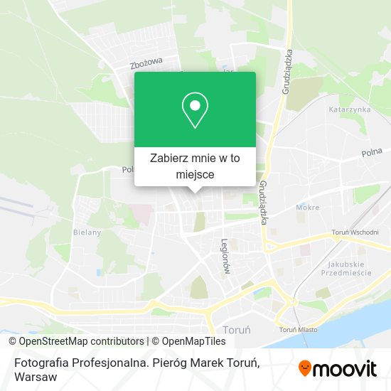 Mapa Fotografia Profesjonalna. Pieróg Marek Toruń