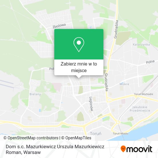 Mapa Dom s.c. Mazurkiewicz Urszula Mazurkiewicz Roman