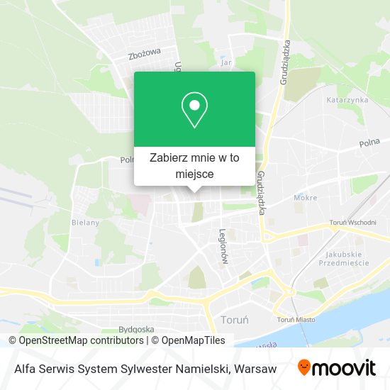 Mapa Alfa Serwis System Sylwester Namielski