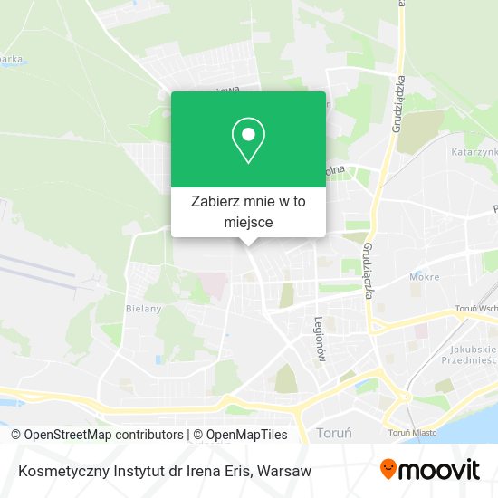 Mapa Kosmetyczny Instytut dr Irena Eris