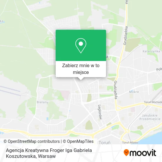 Mapa Agencja Kreatywna Froger Iga Gabriela Koszutowska