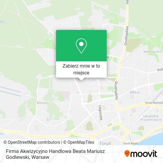 Mapa Firma Akwizycyjno Handlowa Beata Mariusz Godlewski