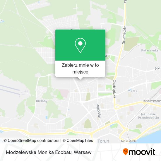 Mapa Modzelewska Monika Ecobau