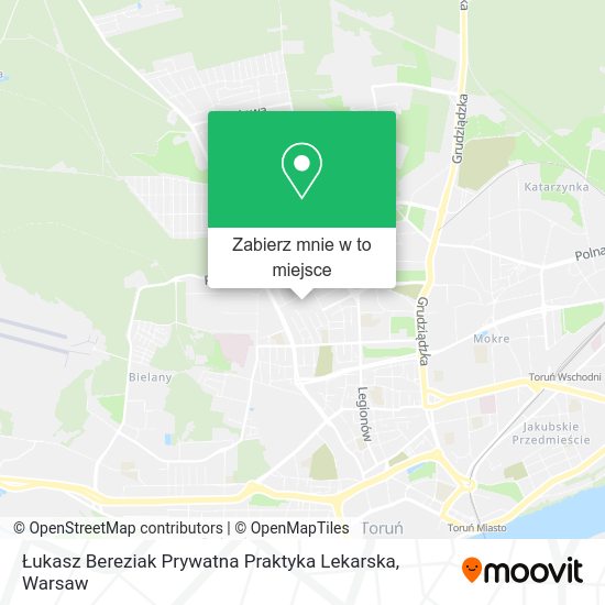 Mapa Łukasz Bereziak Prywatna Praktyka Lekarska