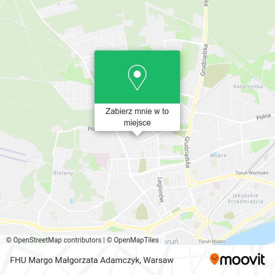 Mapa FHU Margo Małgorzata Adamczyk