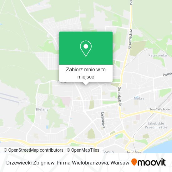 Mapa Drzewiecki Zbigniew. Firma Wielobranżowa