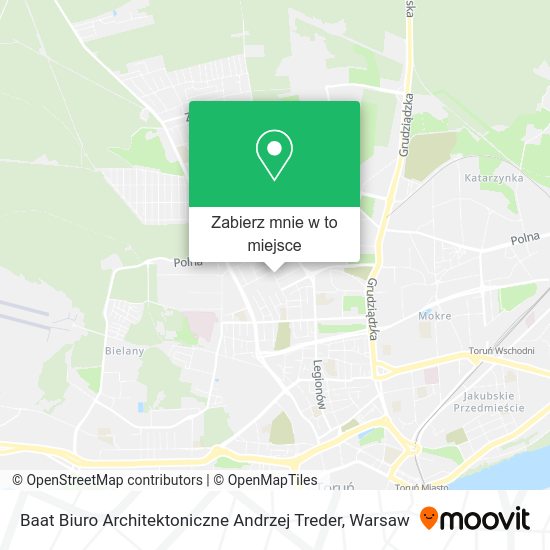 Mapa Baat Biuro Architektoniczne Andrzej Treder