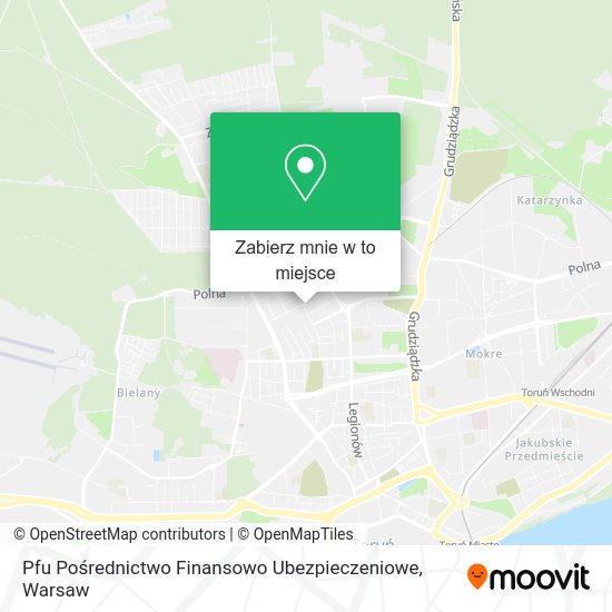 Mapa Pfu Pośrednictwo Finansowo Ubezpieczeniowe