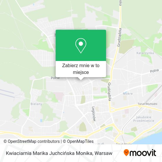 Mapa Kwiaciarnia Marika Juchcińska Monika