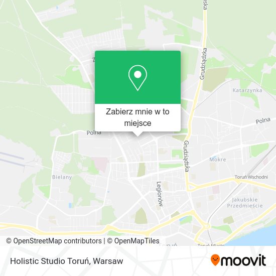 Mapa Holistic Studio Toruń