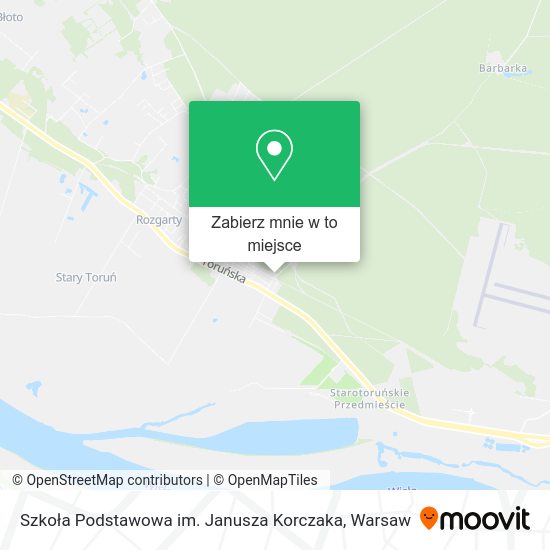 Mapa Szkoła Podstawowa im. Janusza Korczaka