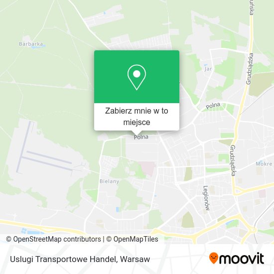 Mapa Uslugi Transportowe Handel