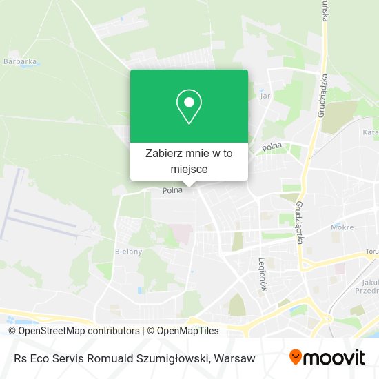 Mapa Rs Eco Servis Romuald Szumigłowski