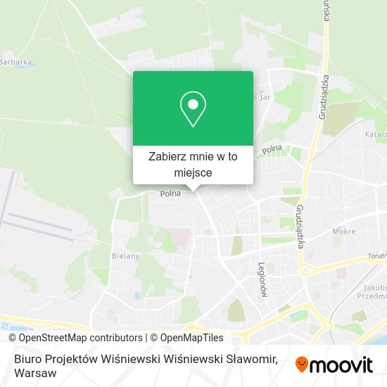 Mapa Biuro Projektów Wiśniewski Wiśniewski Sławomir