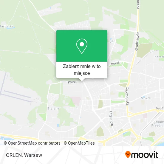 Mapa ORLEN