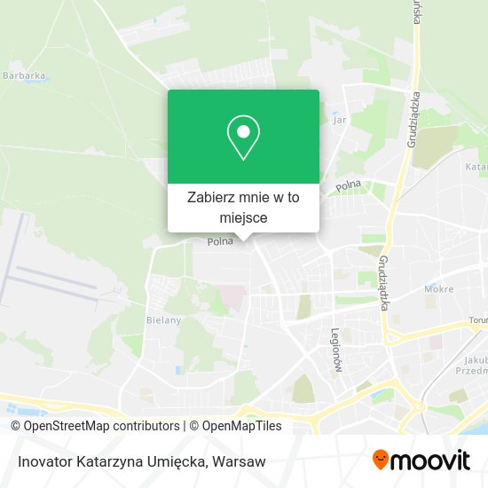 Mapa Inovator Katarzyna Umięcka