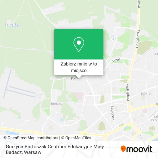 Mapa Grażyna Bartoszak Centrum Edukacyjne Mały Badacz