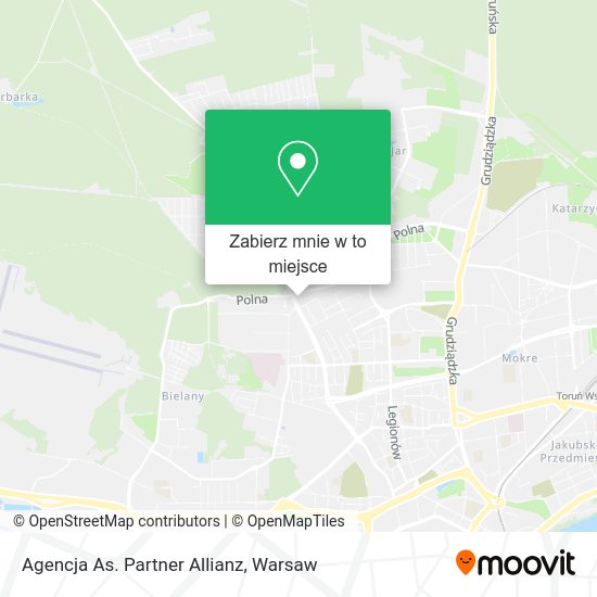 Mapa Agencja As. Partner Allianz