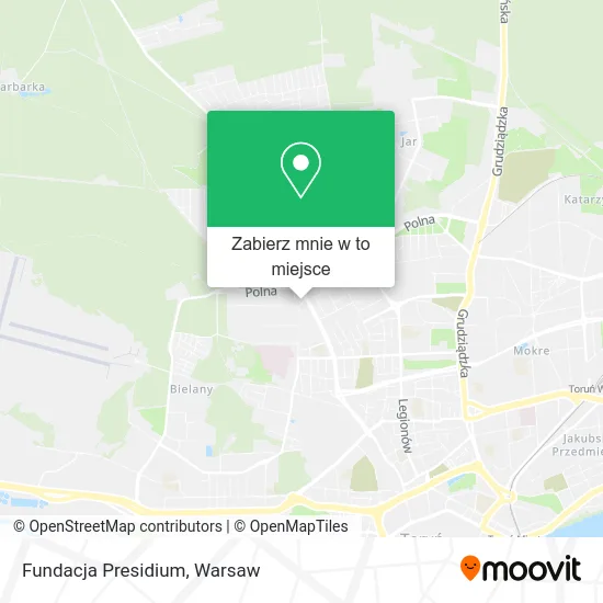 Mapa Fundacja Presidium