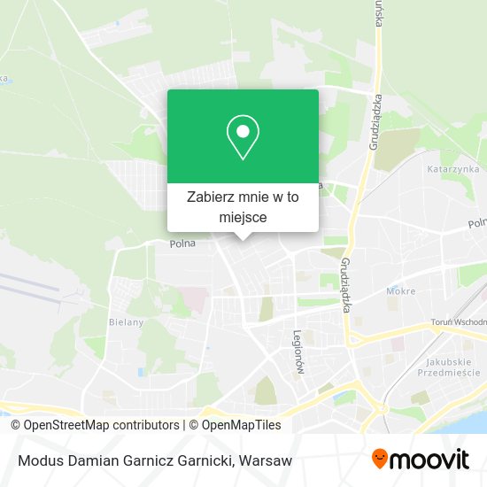 Mapa Modus Damian Garnicz Garnicki