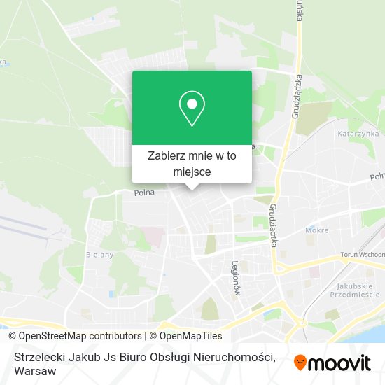 Mapa Strzelecki Jakub Js Biuro Obsługi Nieruchomości