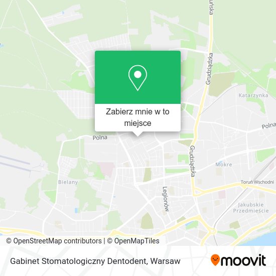 Mapa Gabinet Stomatologiczny Dentodent