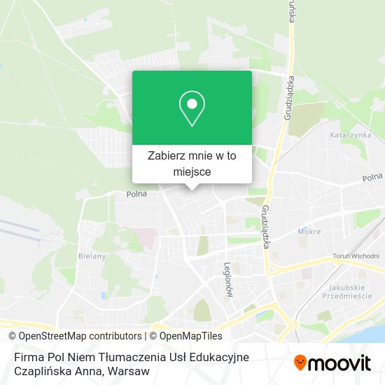 Mapa Firma Pol Niem Tłumaczenia Usł Edukacyjne Czaplińska Anna