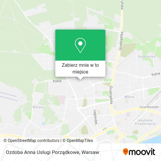 Mapa Ozdoba Anna Usługi Porządkowe