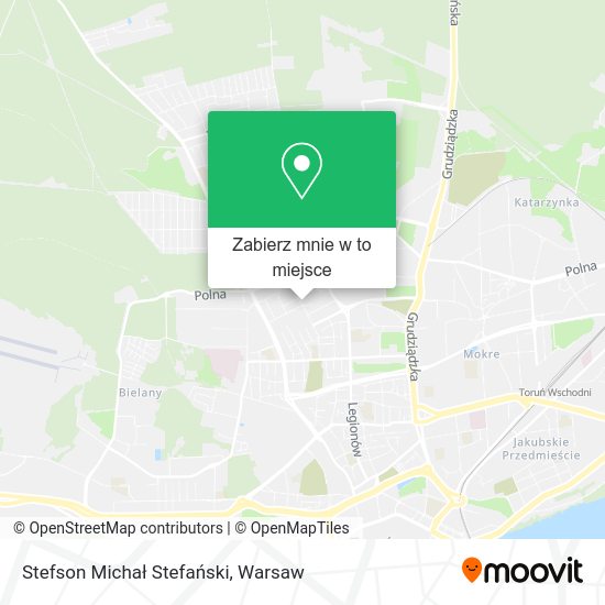 Mapa Stefson Michał Stefański