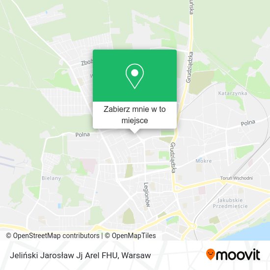 Mapa Jeliński Jarosław Jj Arel FHU