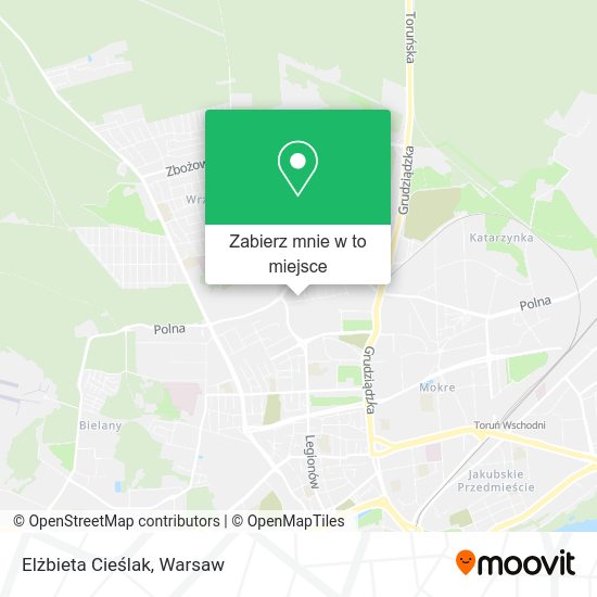 Mapa Elżbieta Cieślak