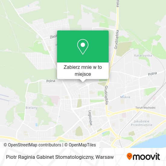 Mapa Piotr Raginia Gabinet Stomatologiczny