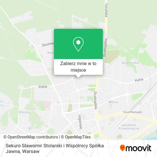 Mapa Sekuro Sławomir Stolarski i Wspólnicy Spółka Jawna