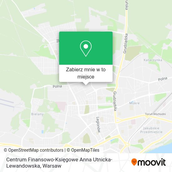 Mapa Centrum Finansowo-Księgowe Anna Utnicka-Lewandowska