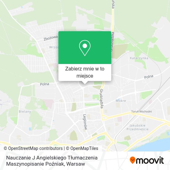 Mapa Nauczanie J Angielskiego Tłumaczenia Maszynopisanie Poźniak